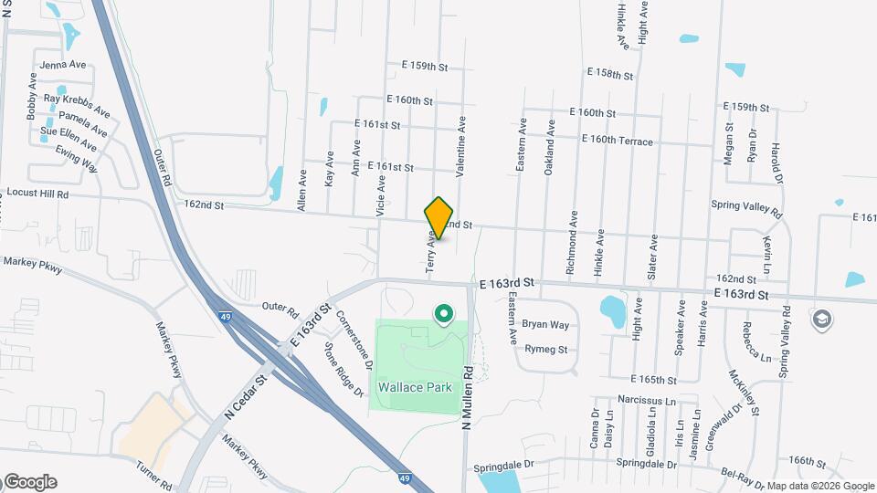 16205 Terry Ave Map and Location Details