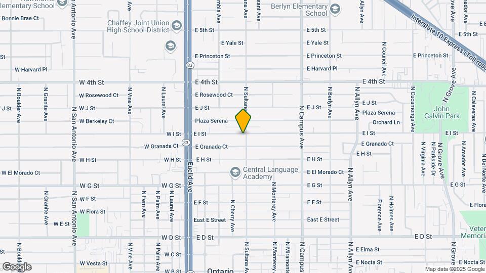 430 E I St Map and Location Details