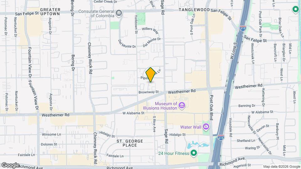 5338 Brownway St Map and Location Details