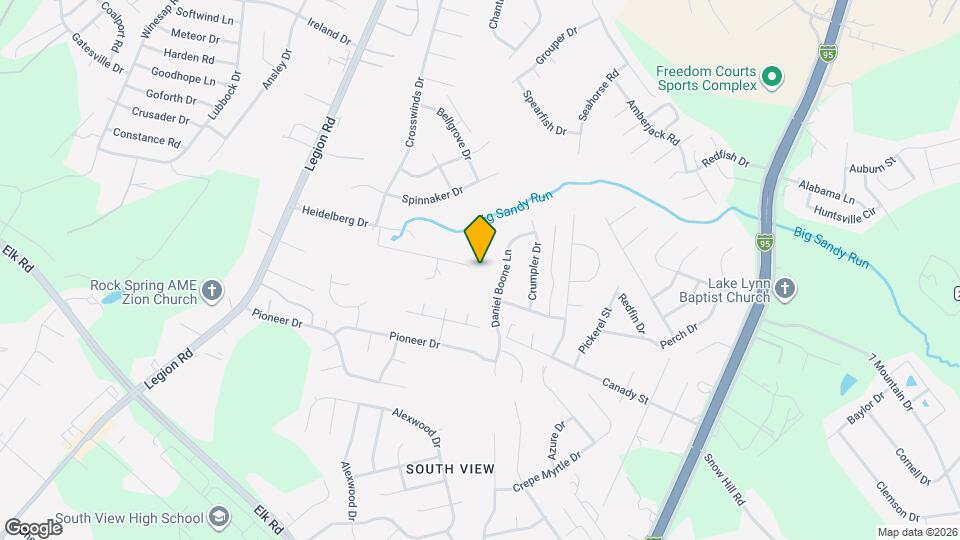 804 La Quinta Ln Map and Location Details