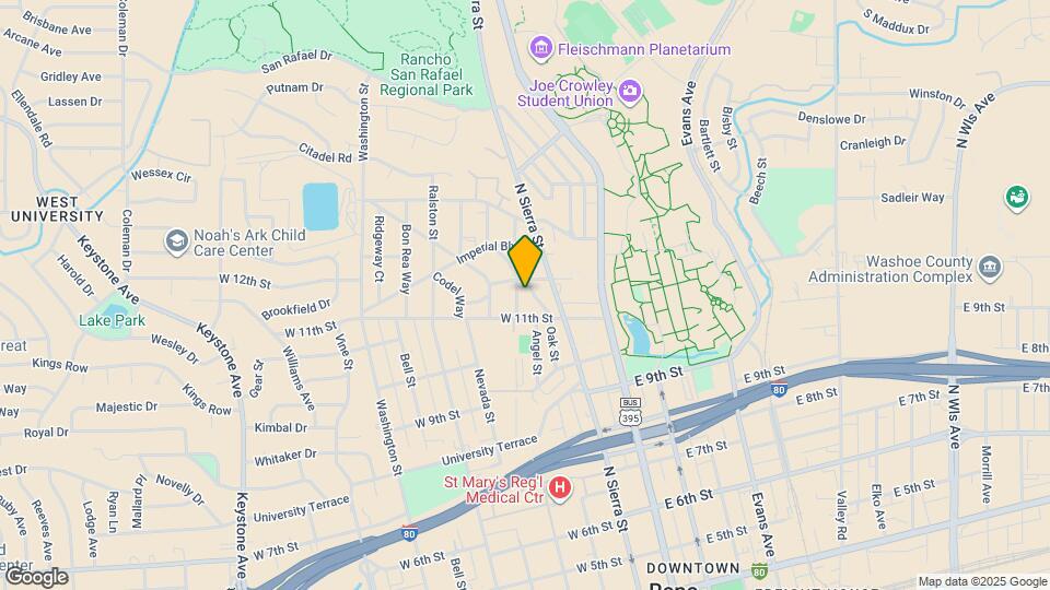 1151 Seminary Ave Map and Location Details