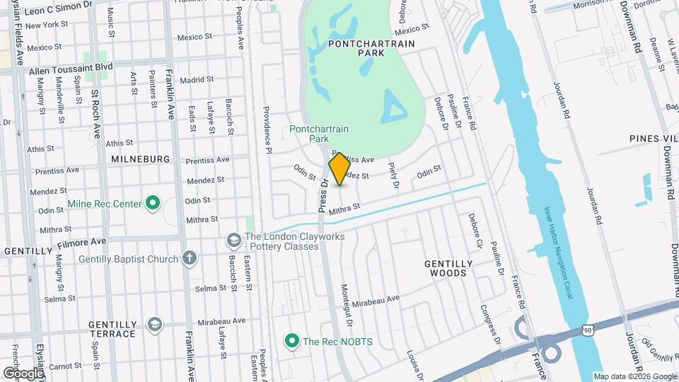 1905 Montegut St Map and Location Details