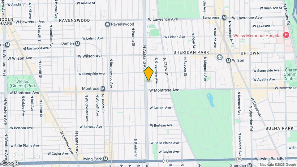 4423 N Ashland, Chicago, IL 60640 Map and Location Details