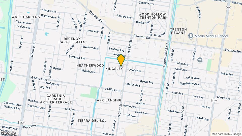 2308 Oriole Ave Map and Location Details