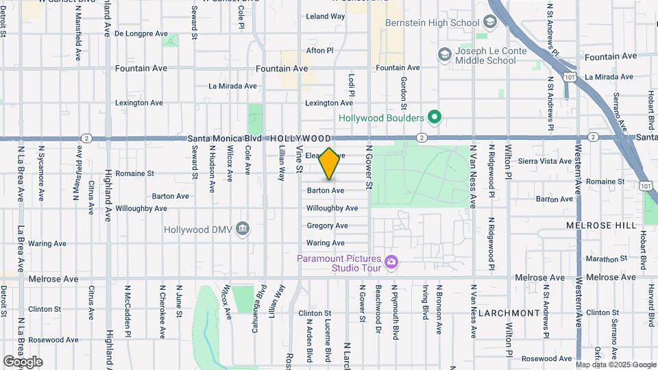 6007 Barton Ave Mapa y Detalles de la Ubicación