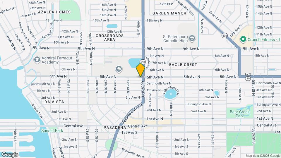 6606 5th Ave N, Unit 4 Mapa y Detalles de la Ubicación