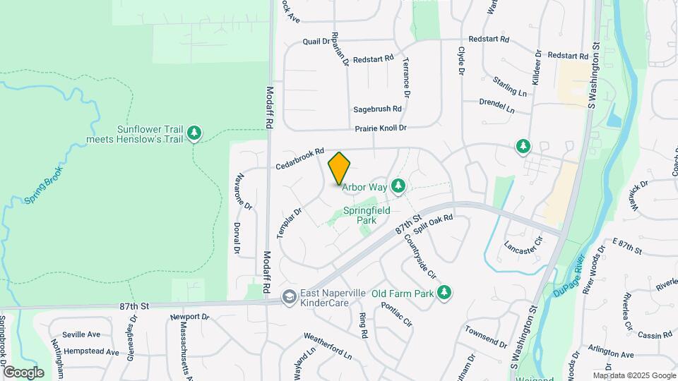 1931 Ridgefield Ln Map and Location Details