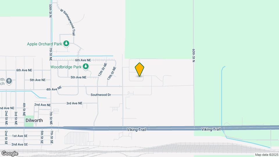 1512 KEYSTONE CIR NE Map and Location Details