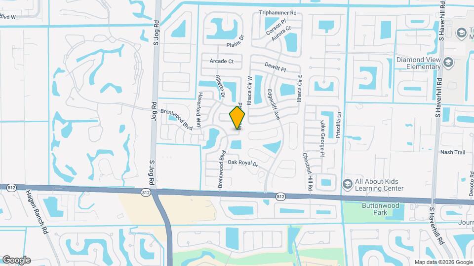 6000 Westfall Rd Map and Location Details