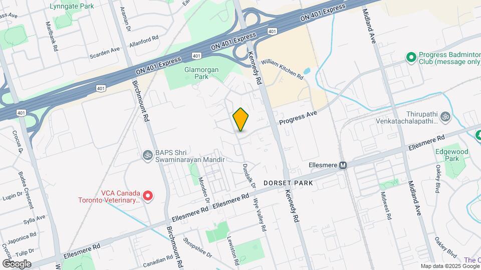 45 Dundalk Dr Map and Location Details