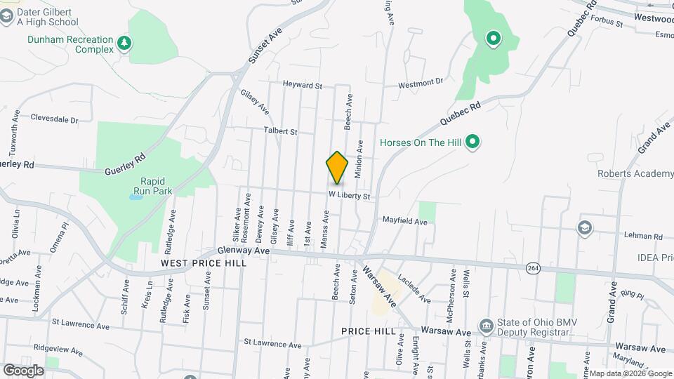 3804 W Liberty St Map and Location Details