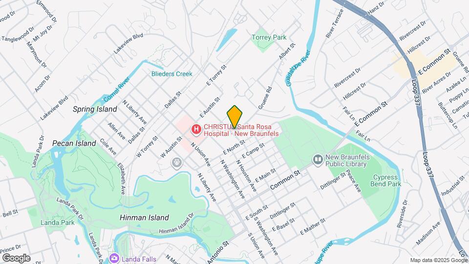 2468 Gruene Rd Map and Location Details