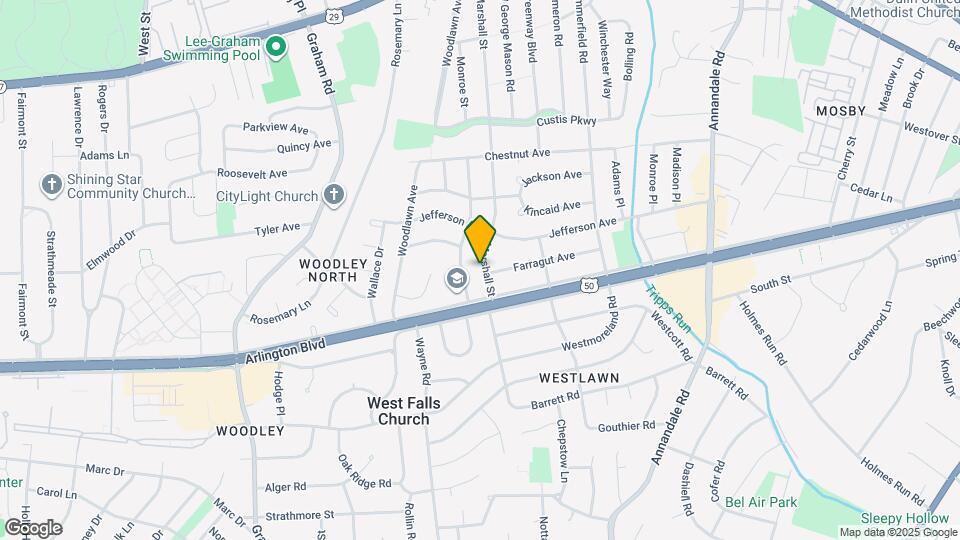 3004 Marshall St Map and Location Details