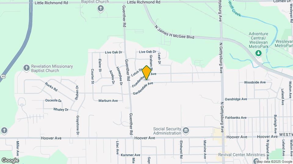 4565 Gardendale Ave Map and Location Details