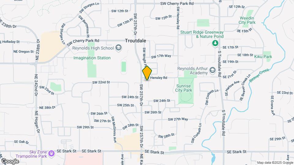 2123 SW Wright Ct Map and Location Details