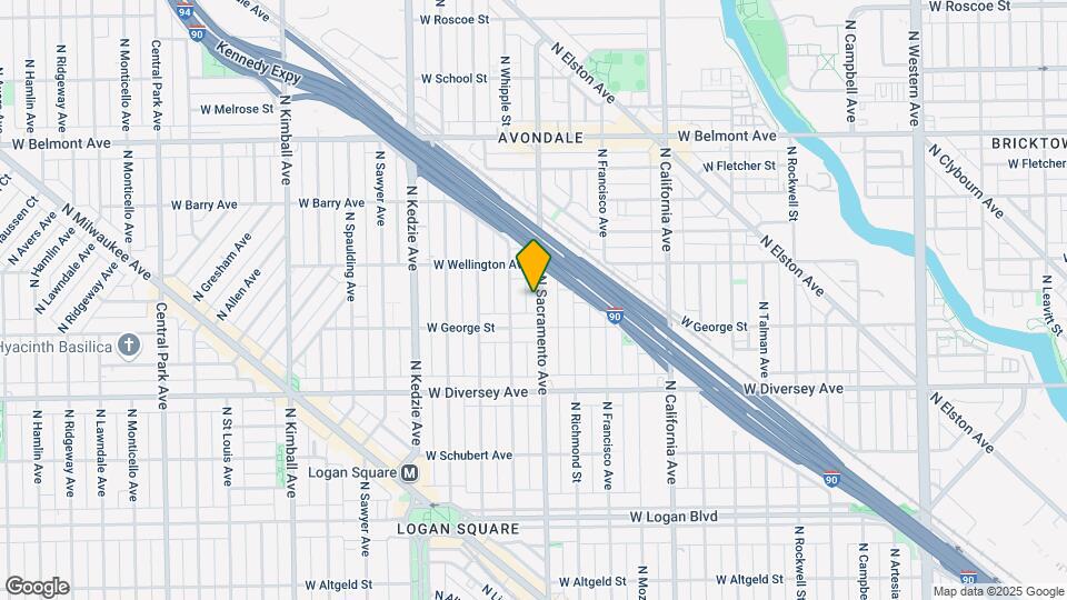 2922 N Sacramento Ave Mapa y Detalles de la Ubicación