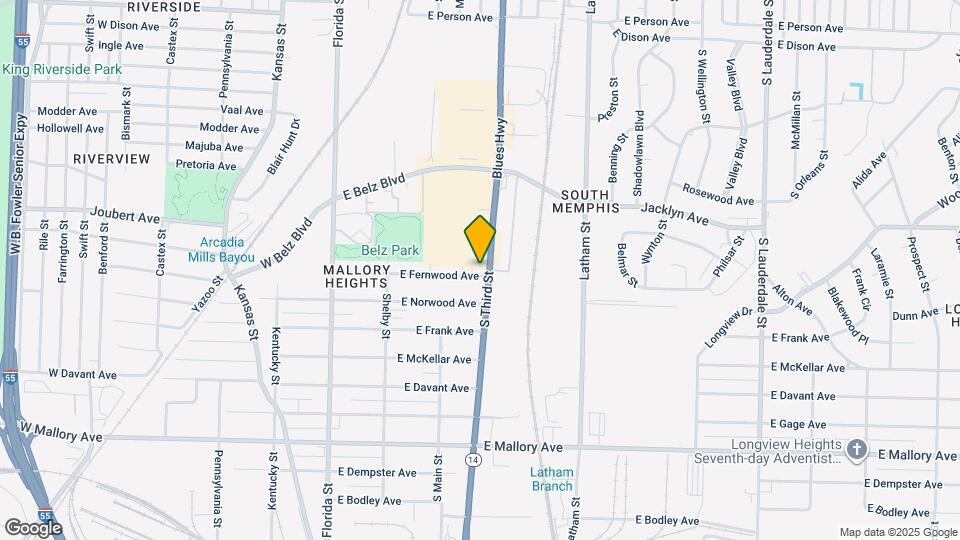 190 E Fernwood Ave Map and Location Details