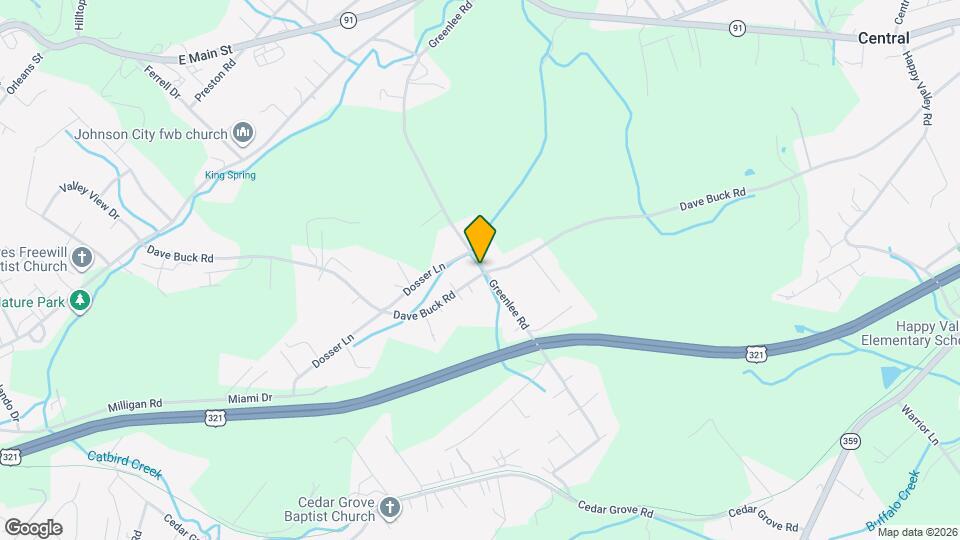 2045 Dave Buck Rd Mapa y Detalles de la Ubicación