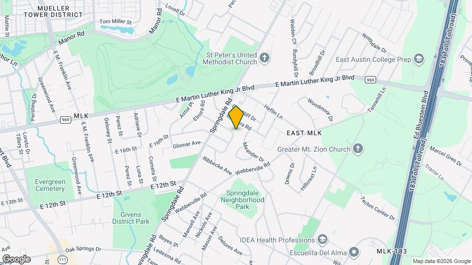 1613 Berene Ave, Unit SI ID1501454P Map and Location Details