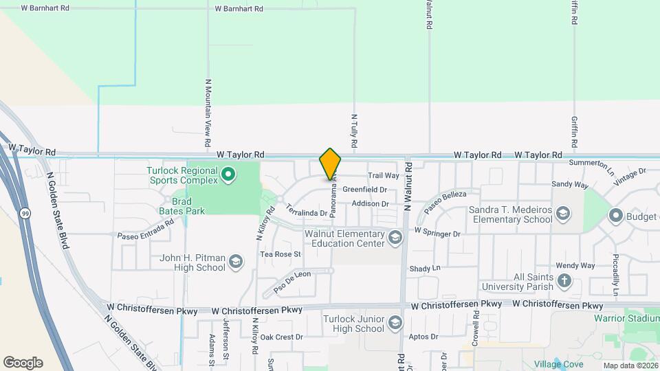 2301 Mountain Springs Dr Map and Location Details