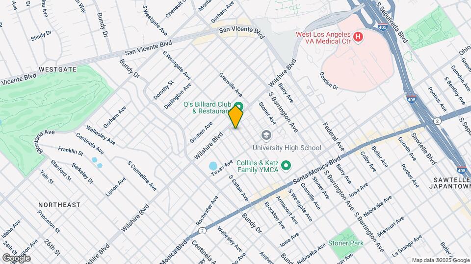 1218 Armacost Ave Mapa y Detalles de la Ubicación