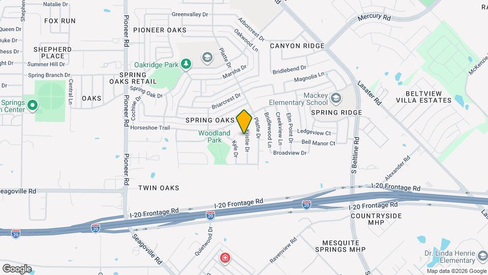 4705 Kristie Dr Map and Location Details