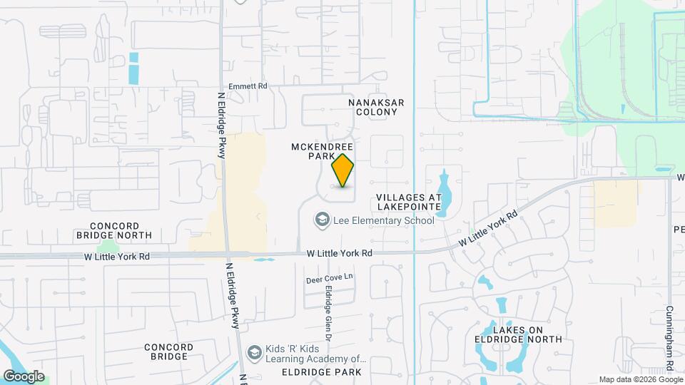 12815 Dadebrook Ct Map and Location Details