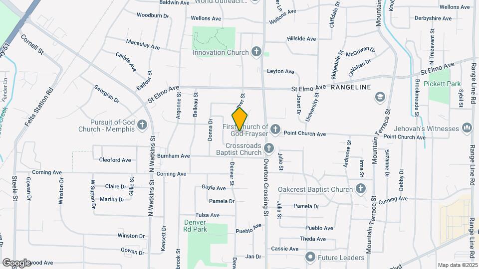 3754 Denver St Mapa y Detalles de la Ubicación