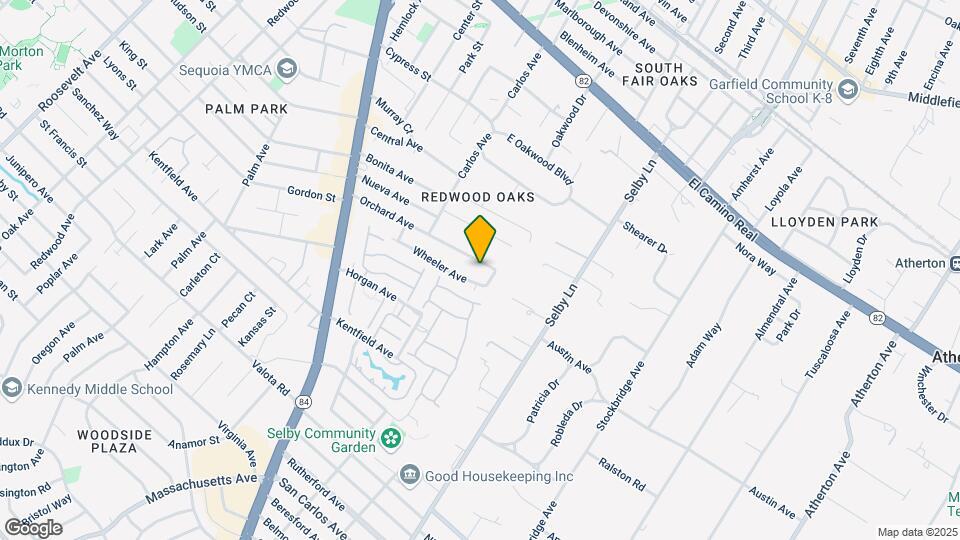 338 Orchard Ave Map and Location Details