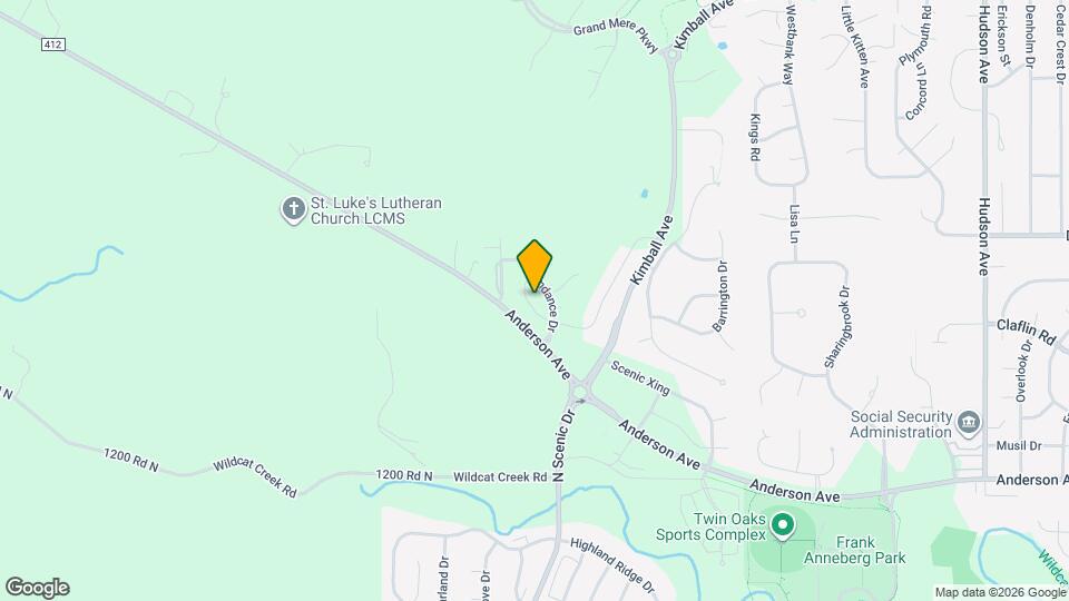 1204 Newfoundland Dr Map and Location Details