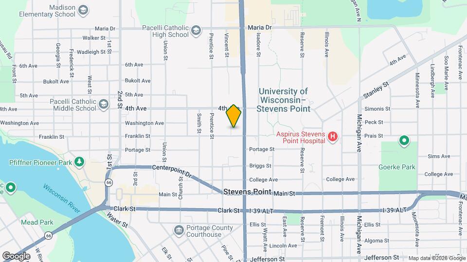 1600 Franklin St Map and Location Details
