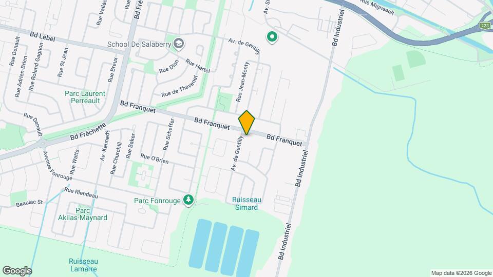 1462-1470 Franquet Boul Map and Location Details