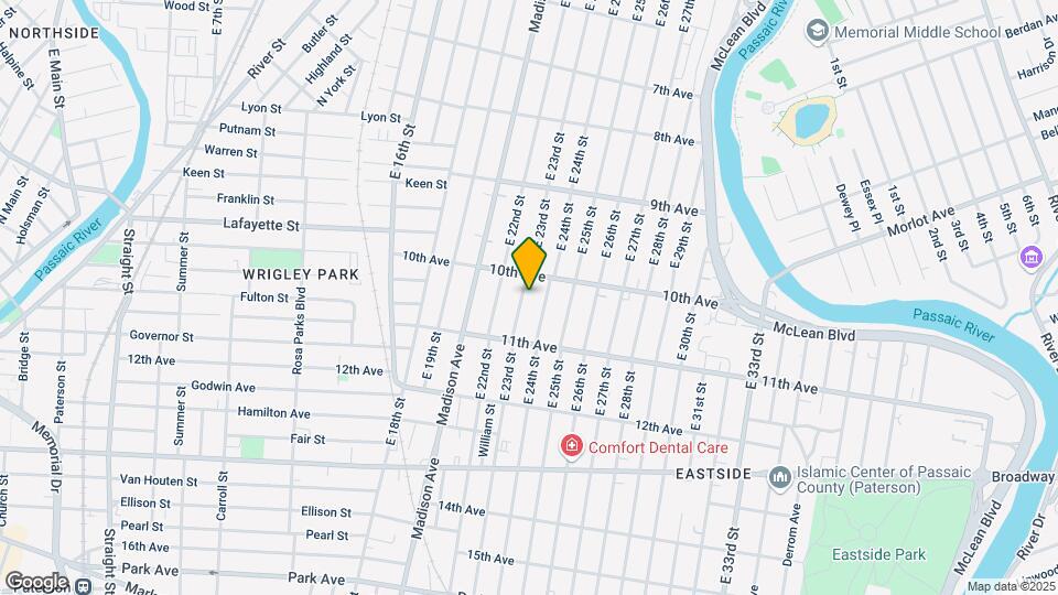 493 E 23rd St Mapa y Detalles de la Ubicación