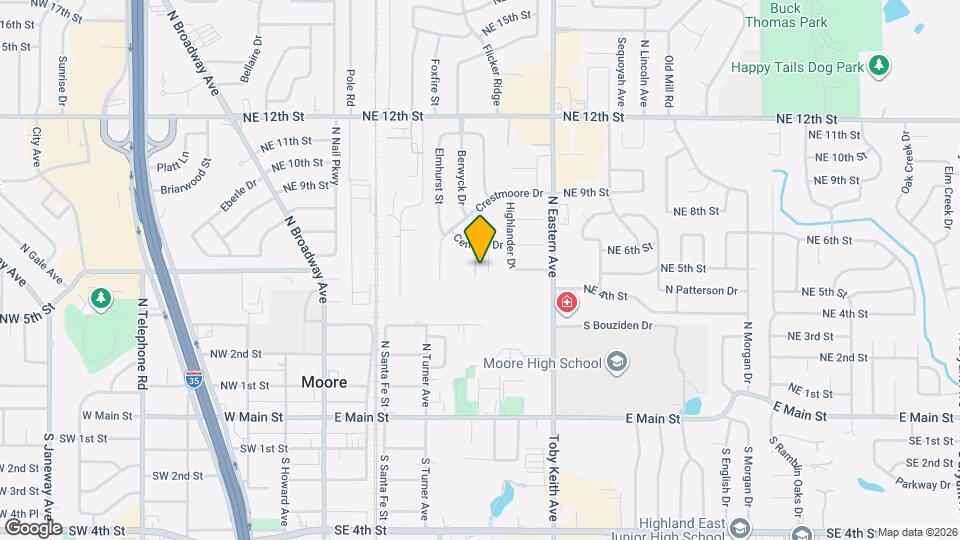 905 Craig Dr Map and Location Details