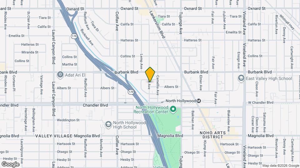 5510 Beck Ave Map and Location Details