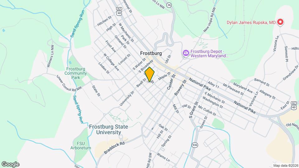 141 Maple St, Unit A Mapa y Detalles de la Ubicación