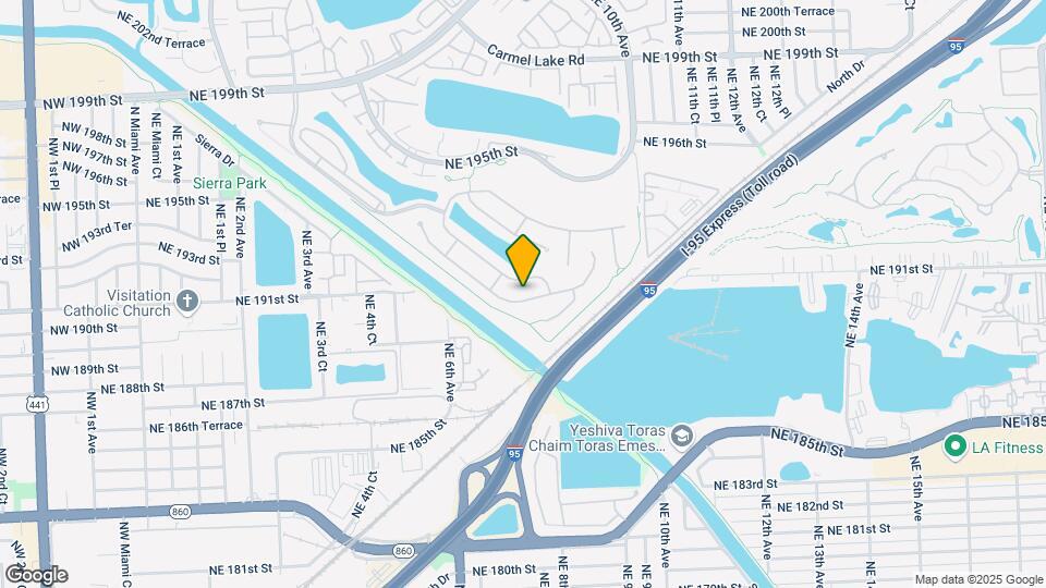 771 NE 191st St Map and Location Details