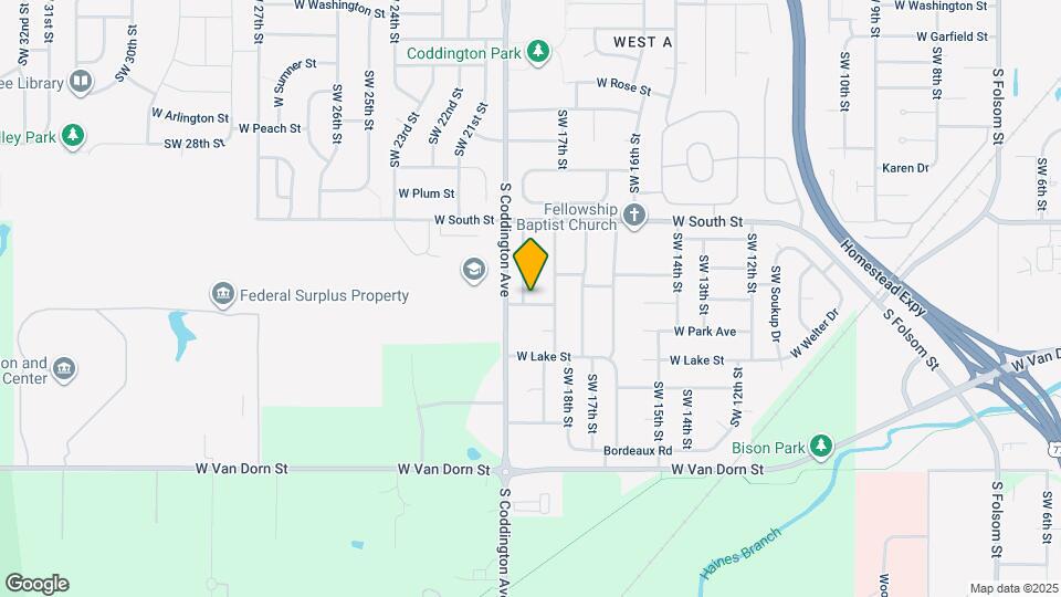 2324 SW 19th St Map and Location Details