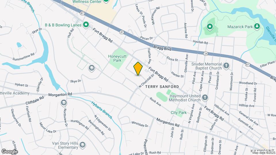 2519 Mcneill Cir, Unit B Mapa y Detalles de la Ubicación