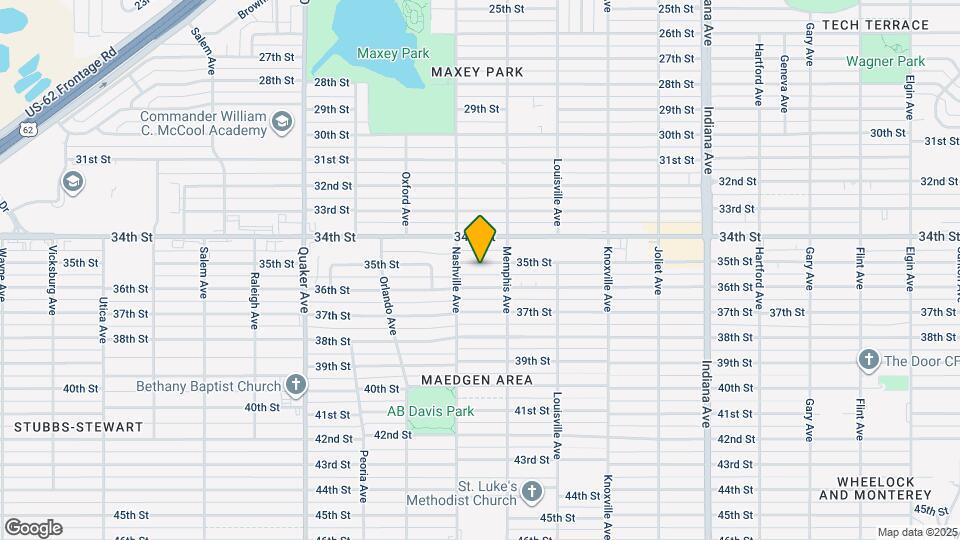 3809 35th St Map and Location Details