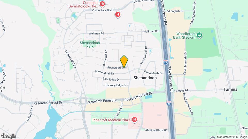 511 Rosewood Dr Map and Location Details