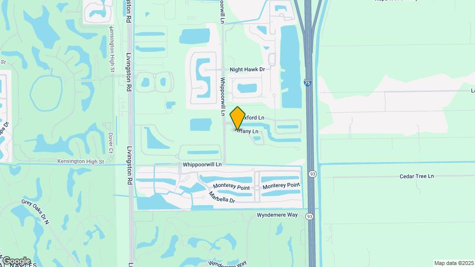 1445 Tiffany Ln Map and Location Details