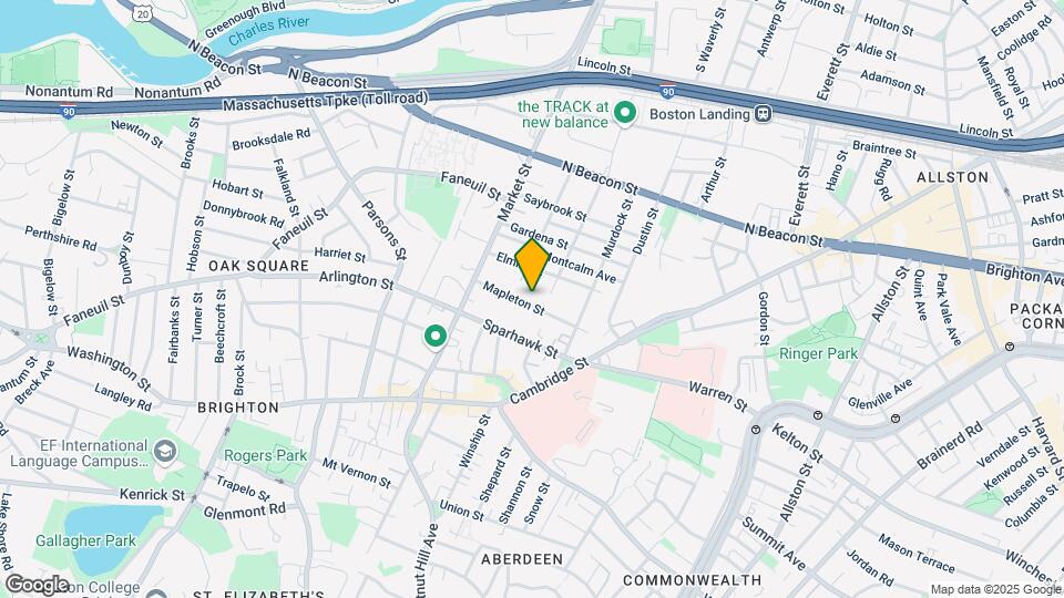 46 Mapleton St, Unit 2 Map and Location Details