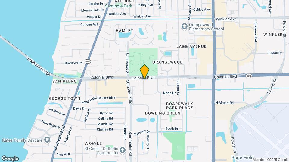 1560 Colonial Blvd Map and Location Details