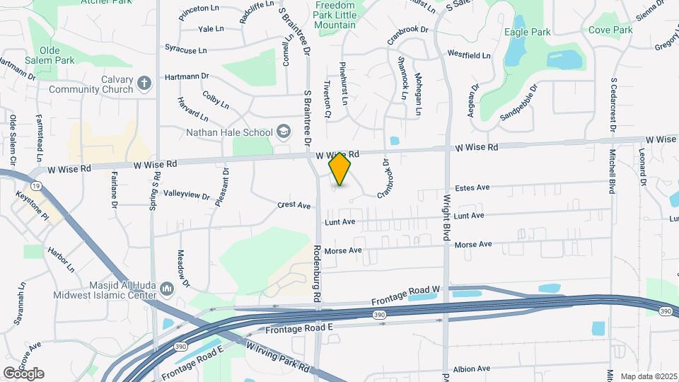 1123 Regency Ct Map and Location Details