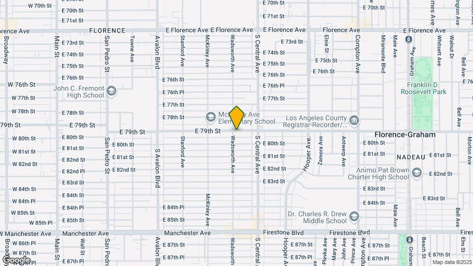 908 E 79th St Mapa y Detalles de la Ubicación