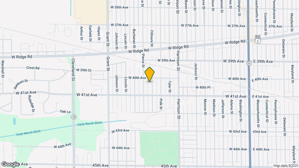 4028 Fillmore St Map and Location Details