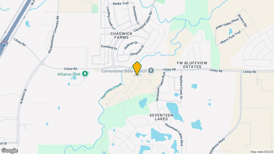 Covey Homes Litsey Creek Mapa y Detalles de la Ubicación