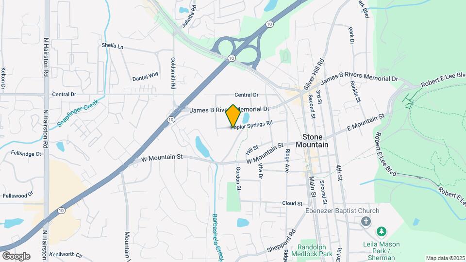 5177 poplar springs rd Map and Location Details