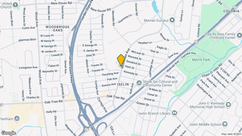 181 Middlesex Ave Map and Location Details